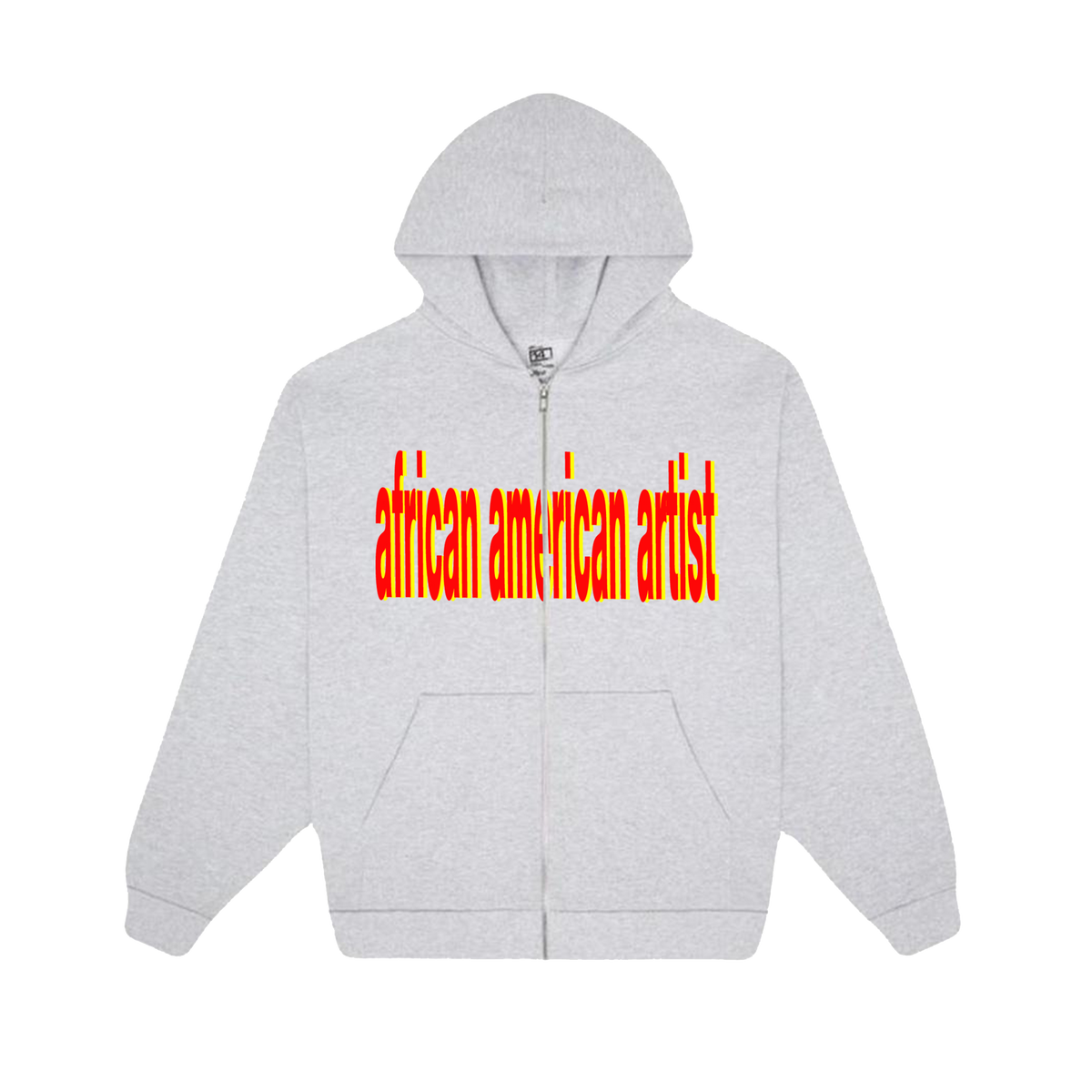 African American Artist Zip Hoodie